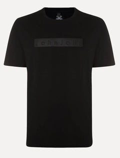 Camiseta John John Masculina Regular Embossed Sash Preta