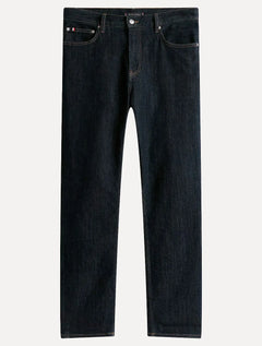 Calça Tommy Hilfiger Masculina Regular Na Nos Mercer Rinse Azul Marinho