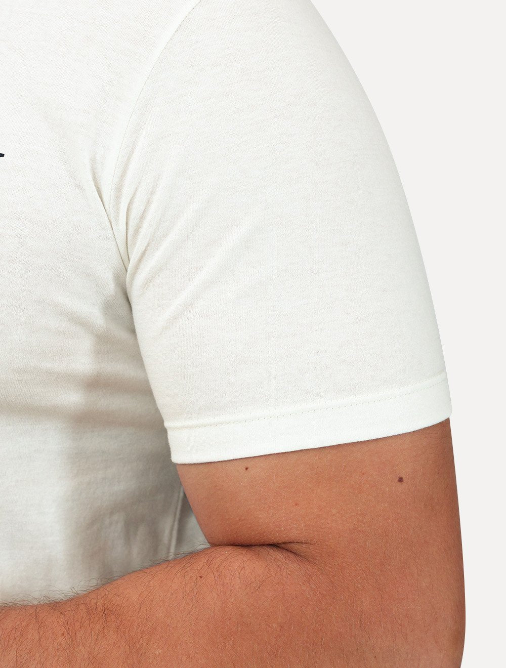 Camiseta John John Masculina Slim Fit Standard Off White