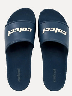 Chinelo Colcci Masculino Slide Alisson Azul Escuro