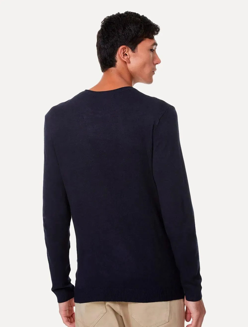 Suéter John John Masculino Tricot New Basic Azul Marinho