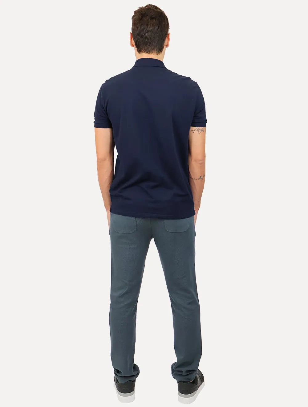 Polo Ellus Masculina Piquet Classic Easa Marinho