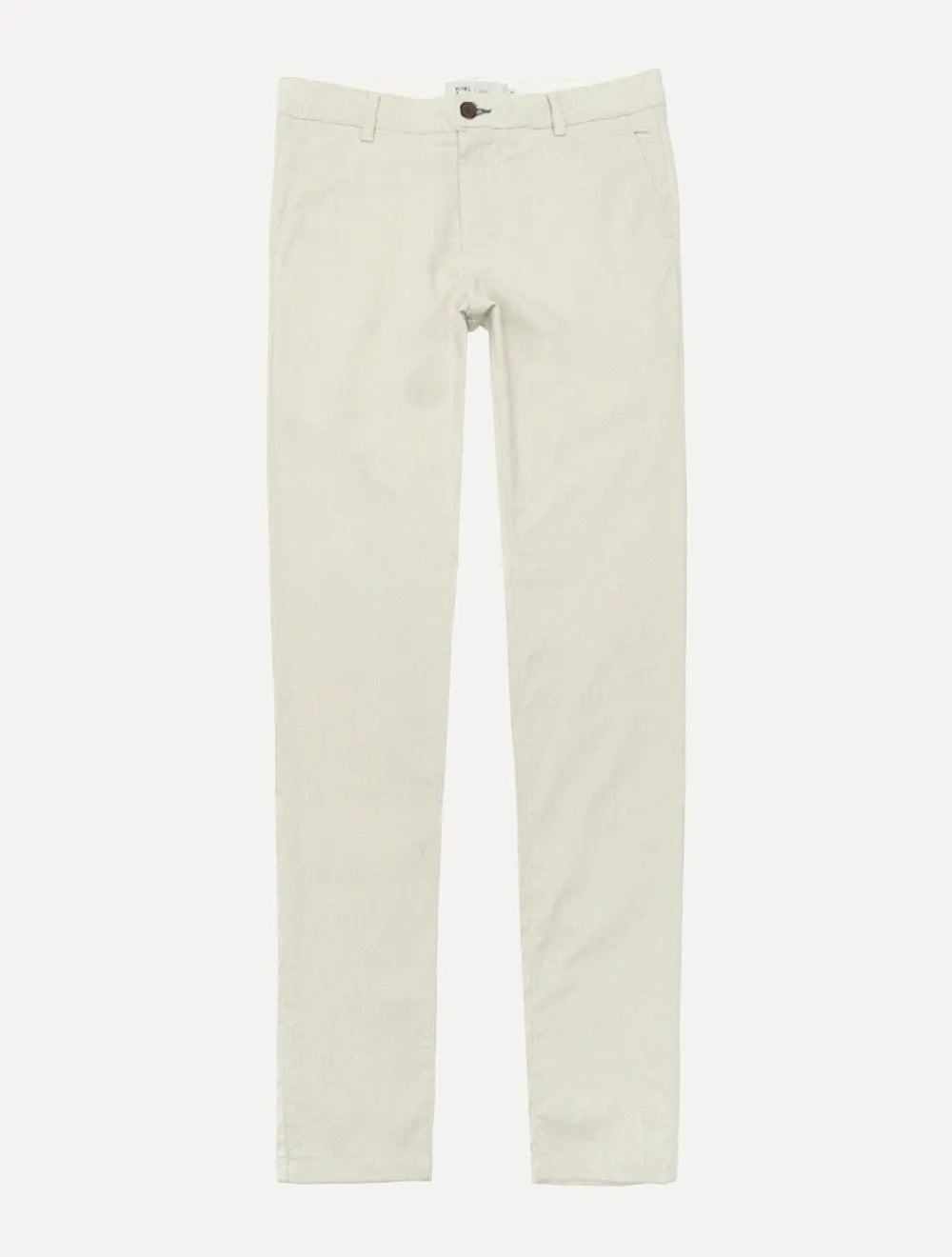 Calça King & Joe Sarja Masculina Slim Areia