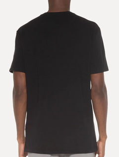 Camiseta Tommy Jeans Masculina Metallic Logo Chest Preta