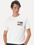 Camiseta Tommy Hilfiger Masculina Colour Flag Tee Branca