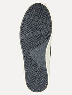 Tênis Original Penguin Masculino Cano Curto Lona Recorte Verde Escuro