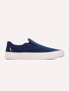 Tênis Reserva Masculino Slip On Mobi Azul Escuro Mescla