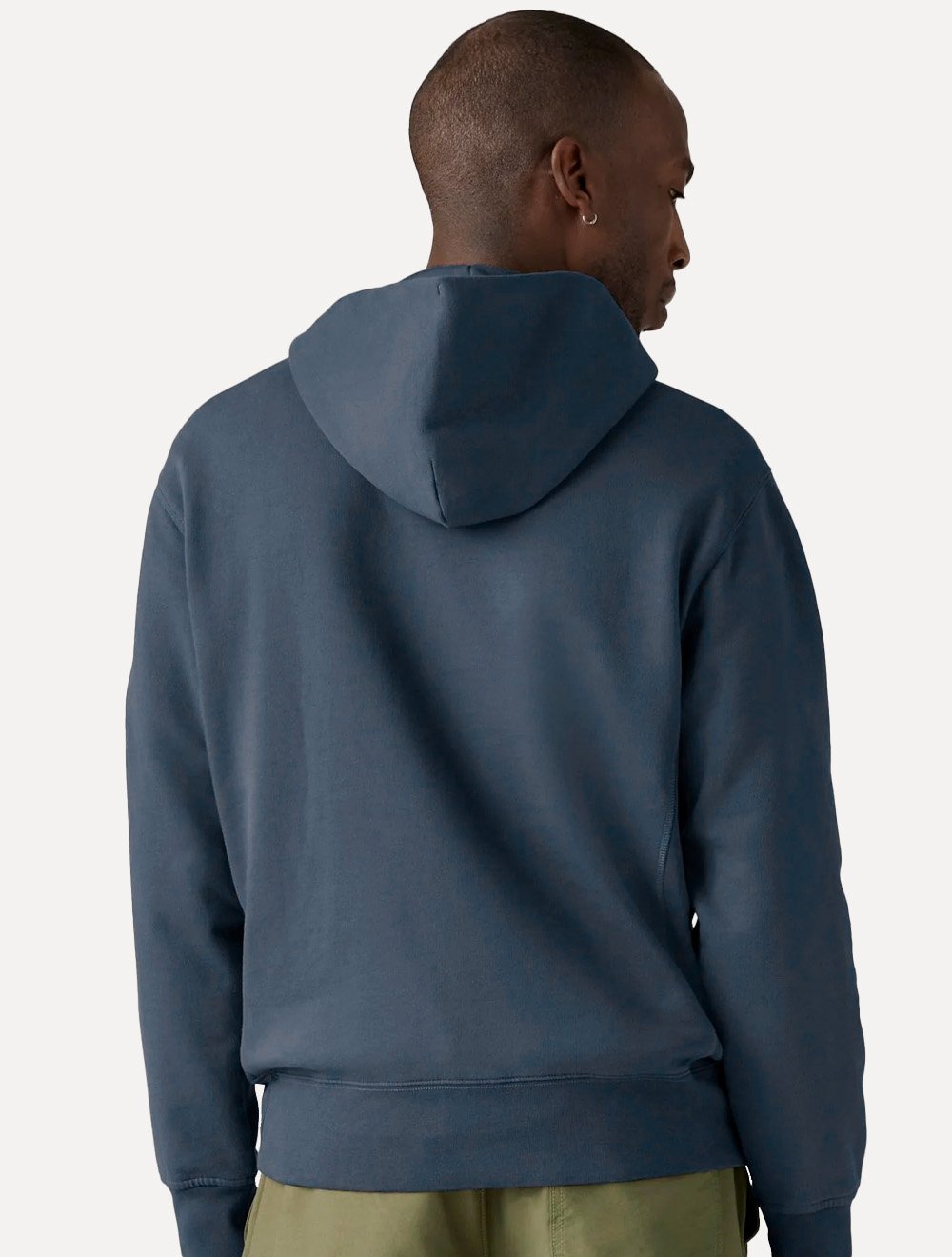 Moletom Levis Masculino Hoodie Fleece Embroidered Azul Marinho