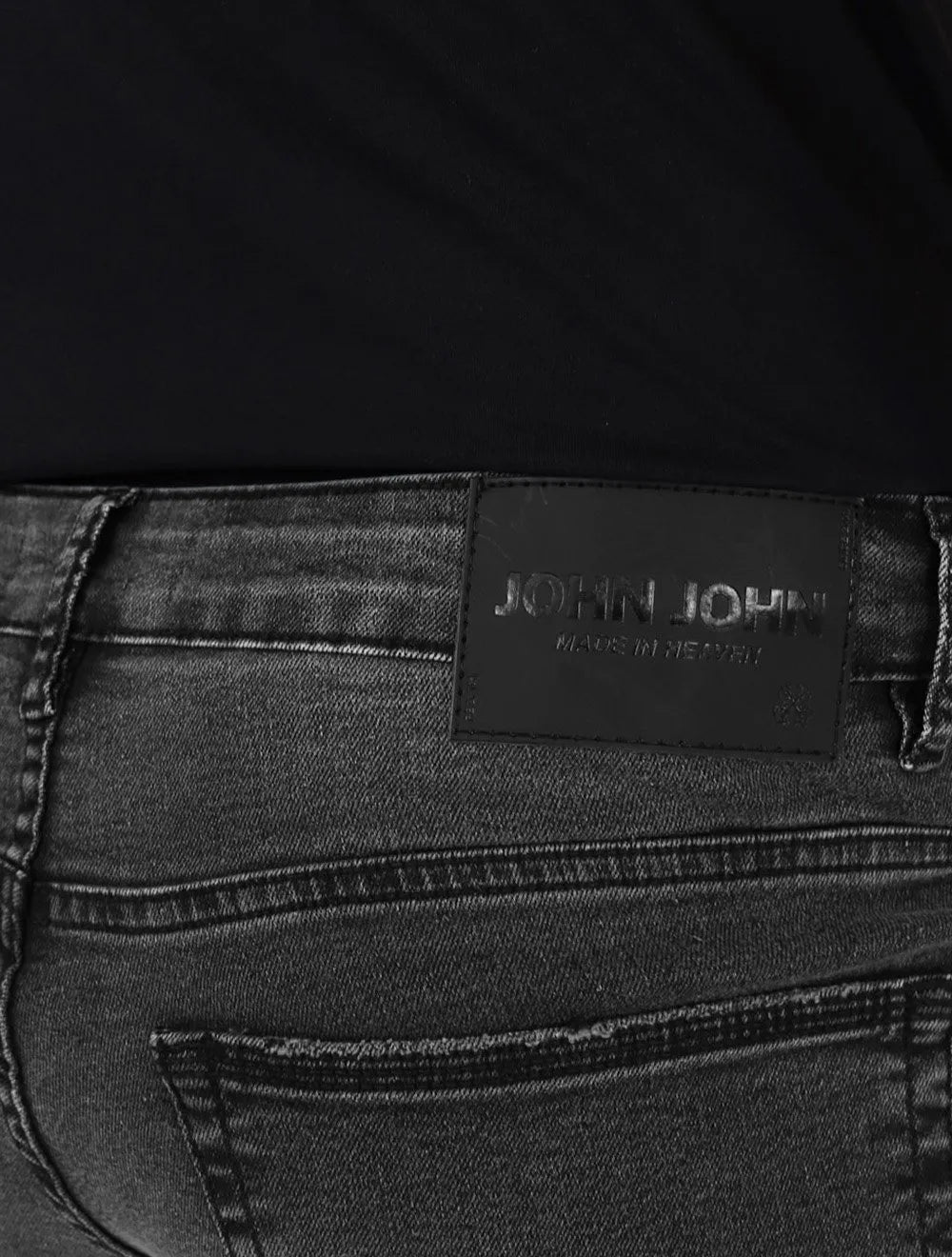 Calça Jeans John John Masculina Slim Honduras Preta