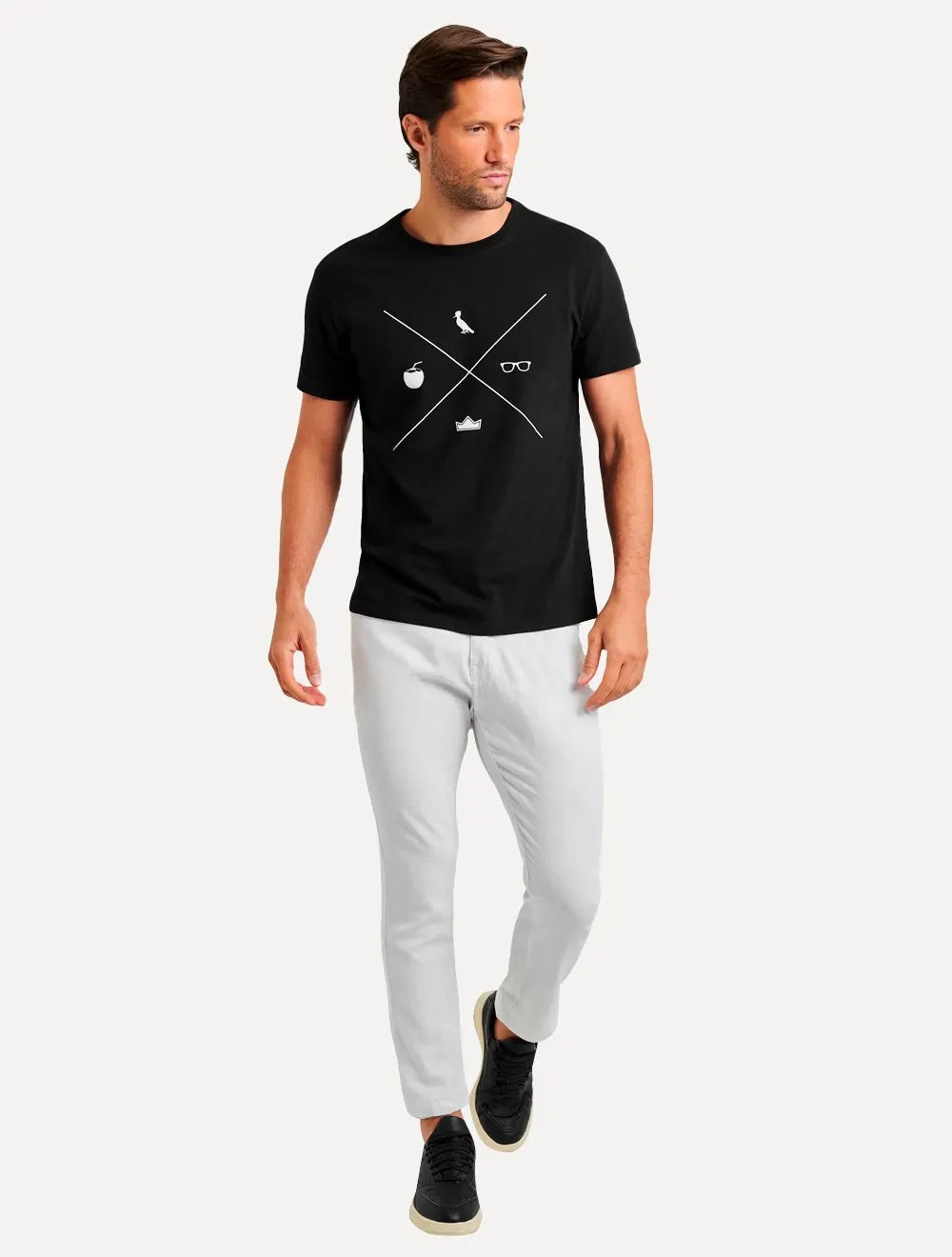 Camiseta Reserva Masculina A Maior Tardezinha Preta