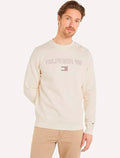 Moletom Tommy Hilfiger Masculino Crewneck '85 Silk Areia
