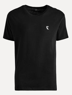 Camiseta Reserva Masculina Regular Notificação Preta