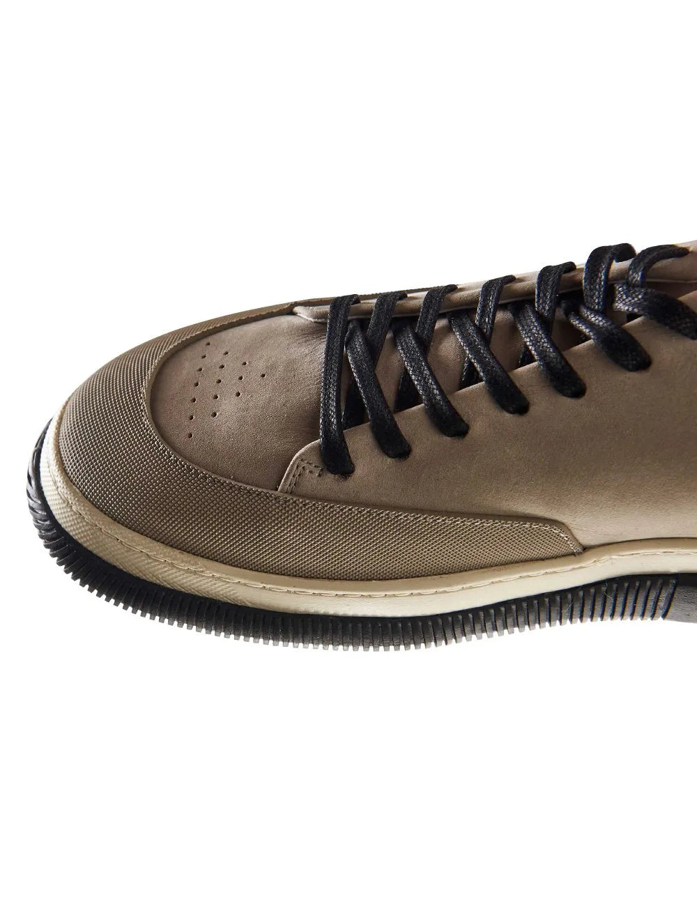 Tênis Osklen Masculino Couro Hybrid Laces Nobuck Caqui Claro
