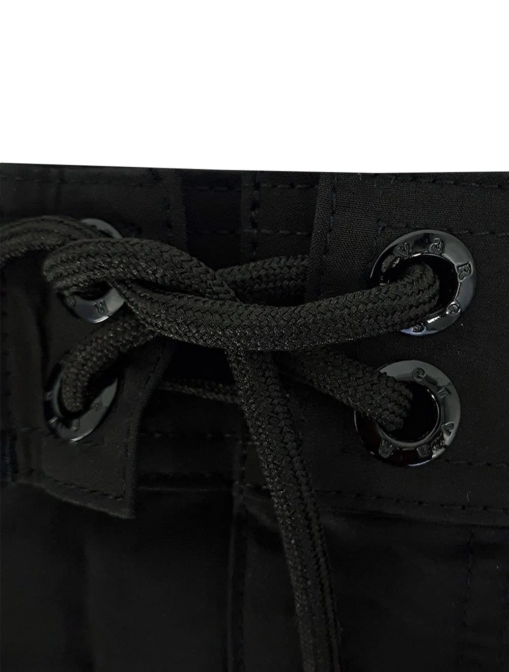 Bermuda Reserva Masculina D'Água Beachwear Lisa Preta