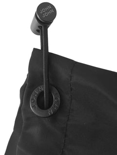 Jaqueta John John Masculina Hoodie Nylon Logo Preta