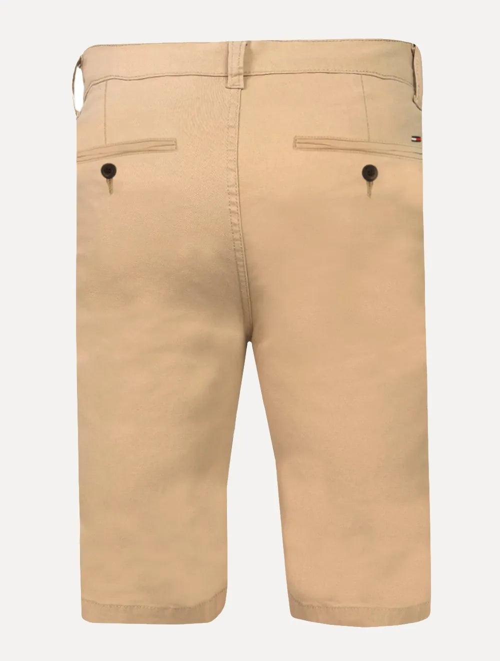 Bermuda Tommy Hilfiger Masculina de Sarja Stretch Cáqui Claro