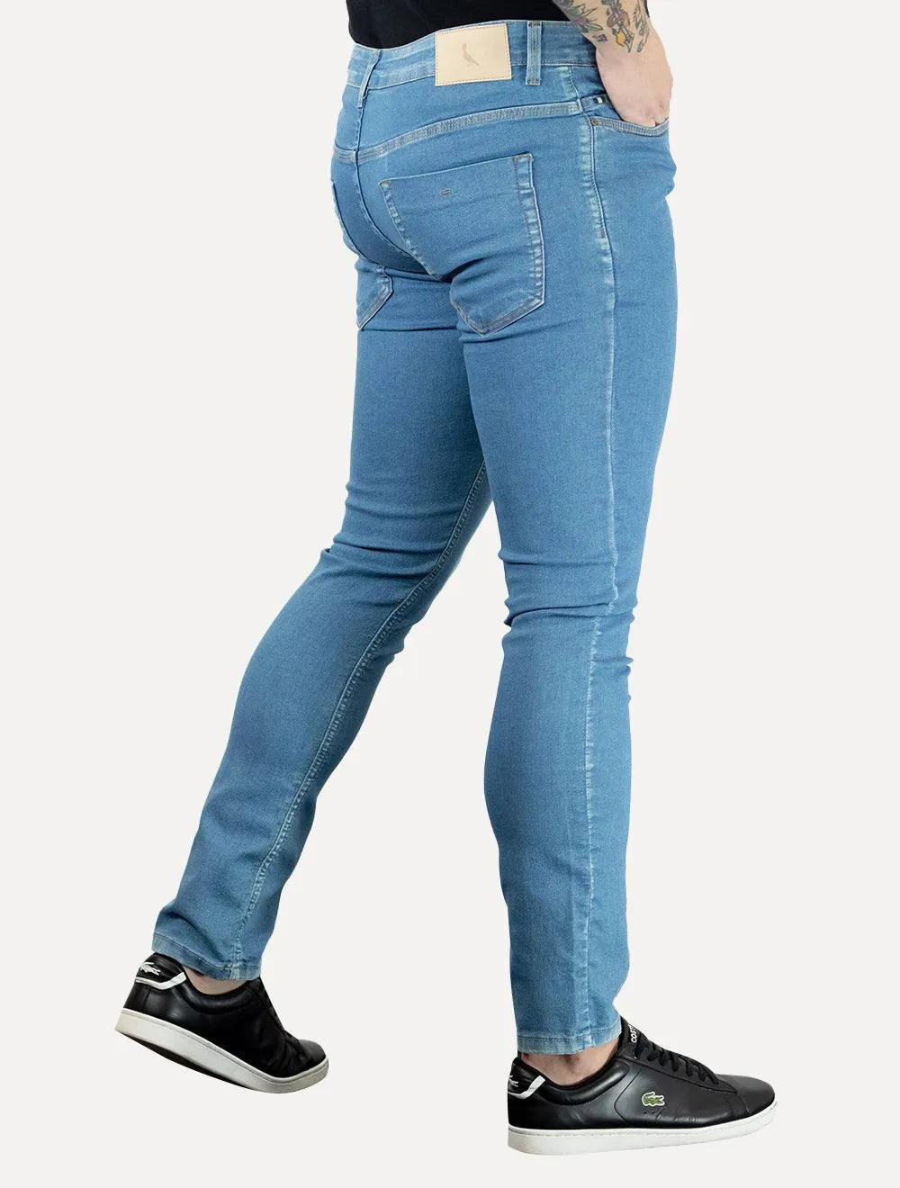 Calça Reserva Jeans Masculina Skinny Alaska Índigo Azul Clara