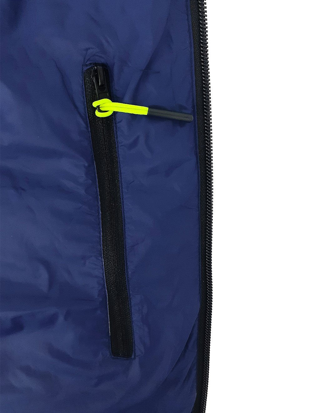Jaqueta Replay Masculina Nylon Matelassê Azul Escuro