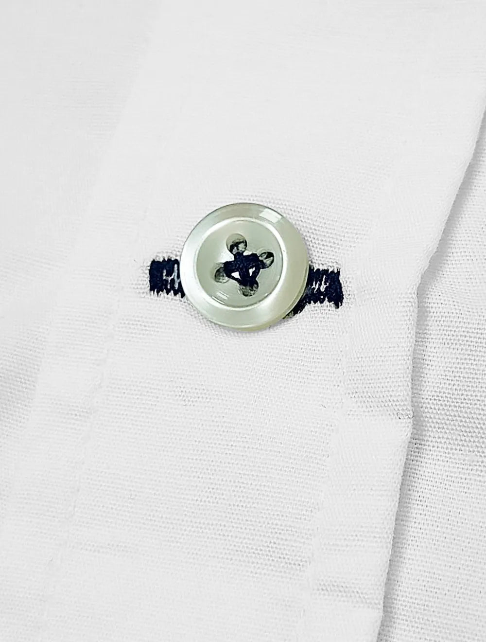 Camisa Tommy Hilfiger Masculina Regular Fit Classic Collar Branca