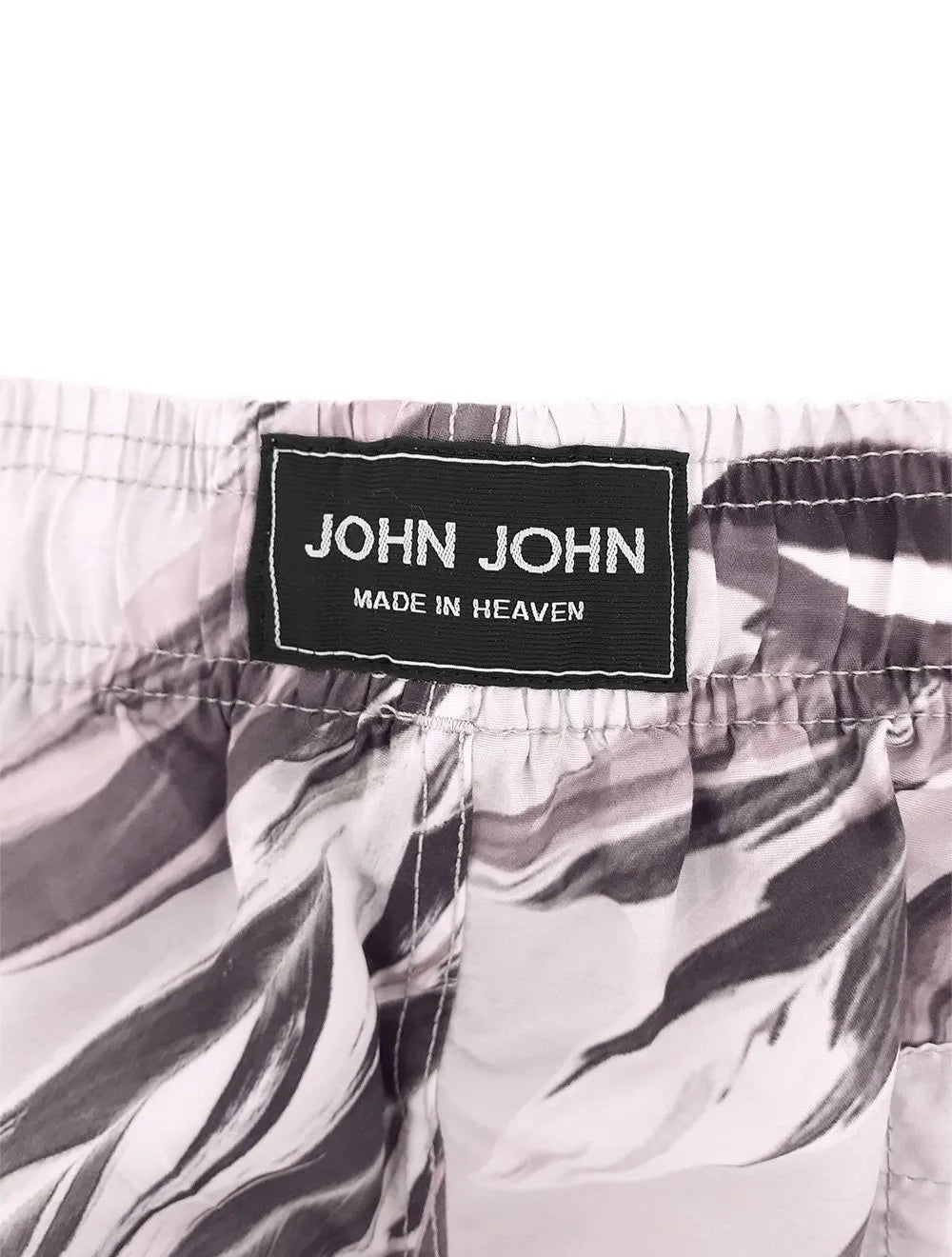 Short John John D'Água Masculino Leaves Energy Off-White