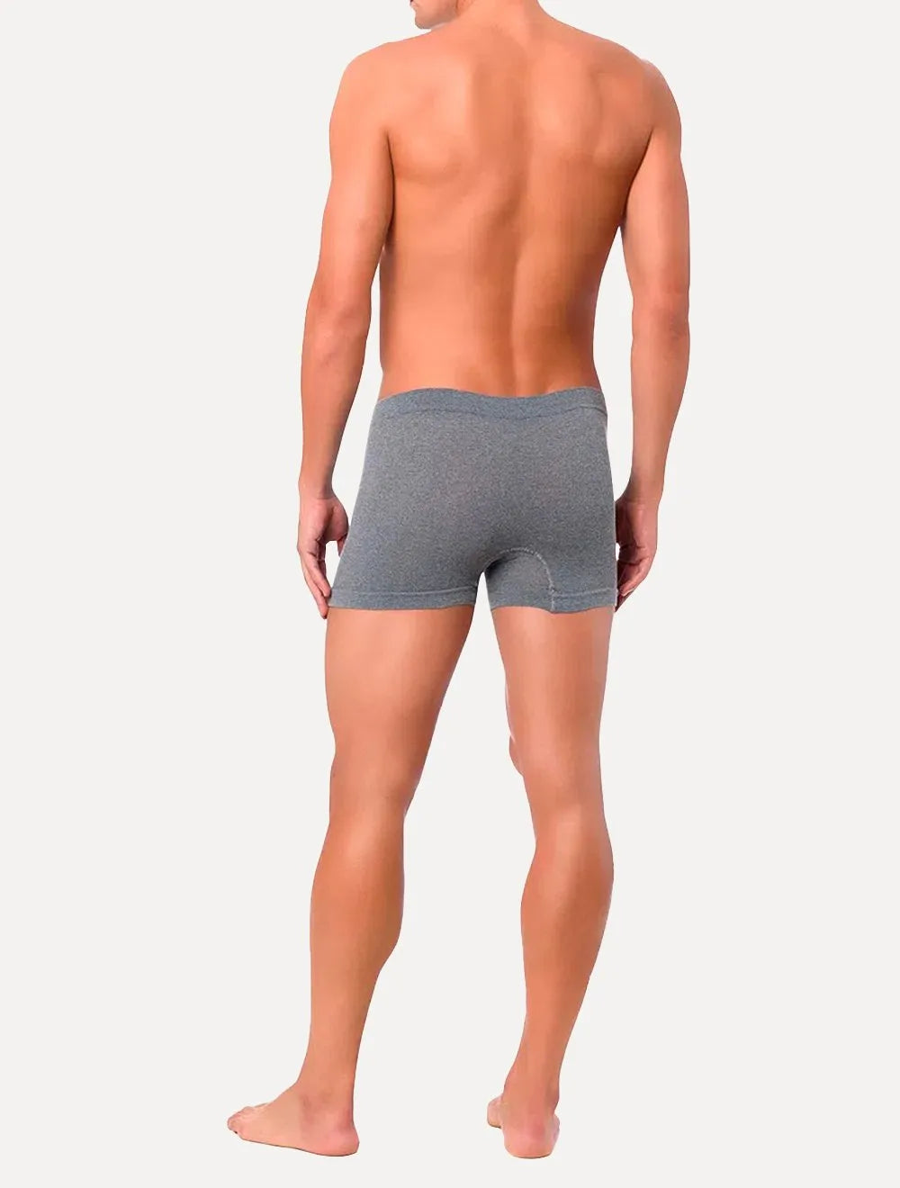 Cuecas Calvin Klein Underwear Trunk Seamless Outline Logo Branca Preta e Mescla Pack 3UN