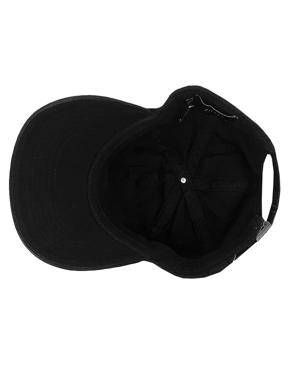 Boné Ellus Masculino Metal Logo Preto