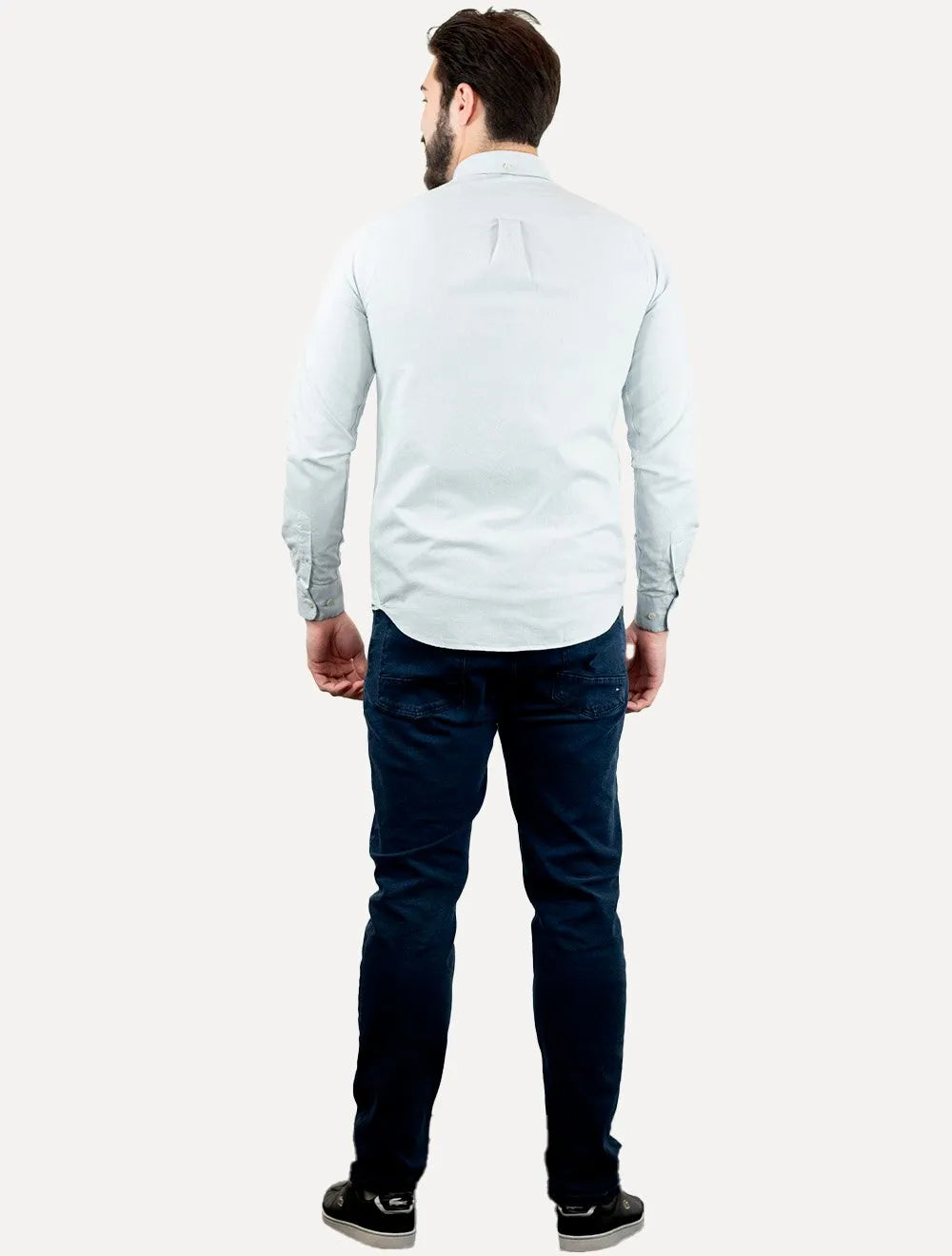 Camisa Reserva Masculina Oxford Sport Color Azul Claro