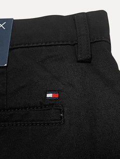Calça Tommy Hilfiger Masculina Custom Fit THFlex Chino Stretch Preta