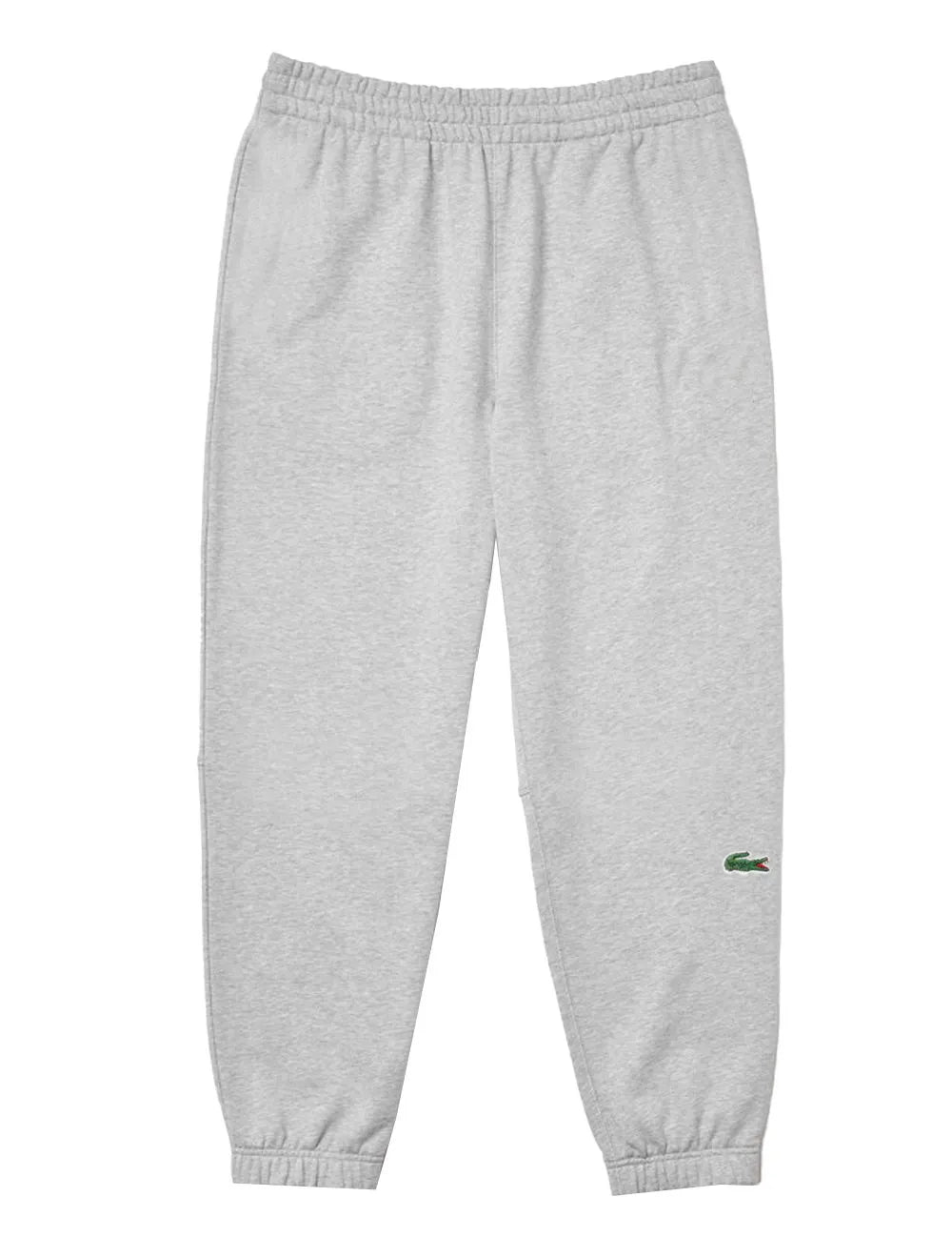 Calça Lacoste Moletom Masculina Relaxed Big Croco Trackpants Cinza Mescla