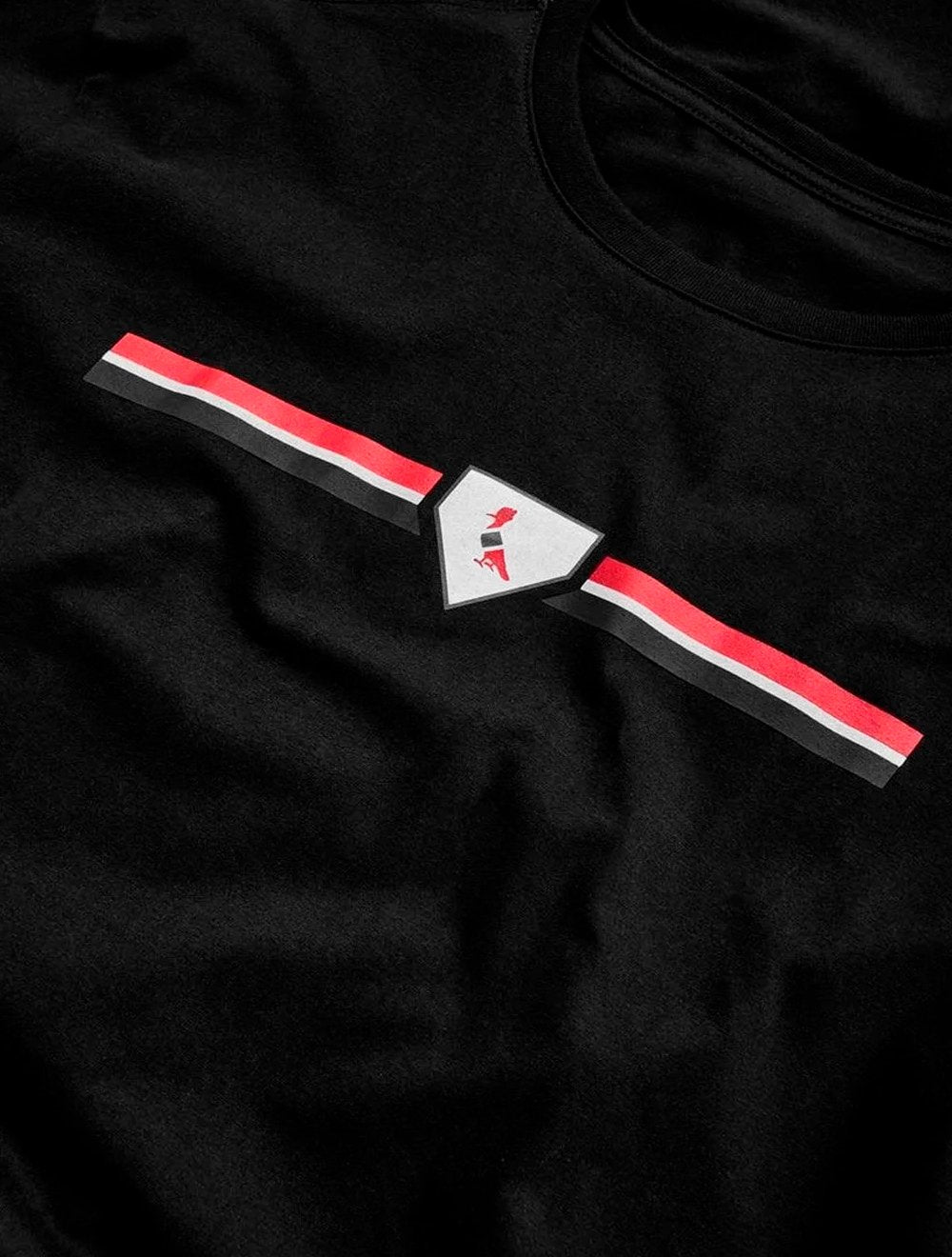 Camiseta Reserva Masculina Bust Shield SPFC Preta