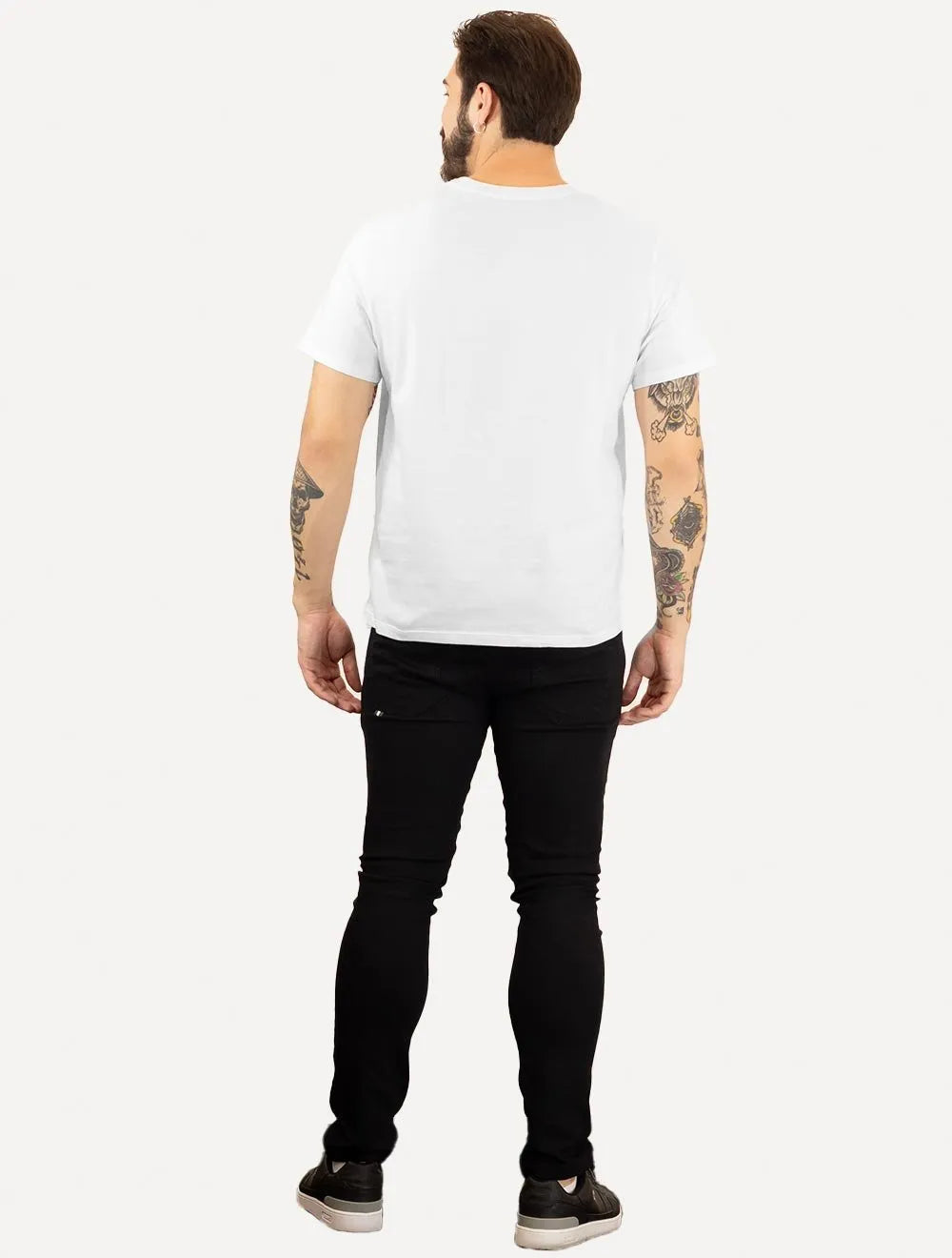 Camiseta Ellus Masculina Cotton Fine Originals Classic Branca