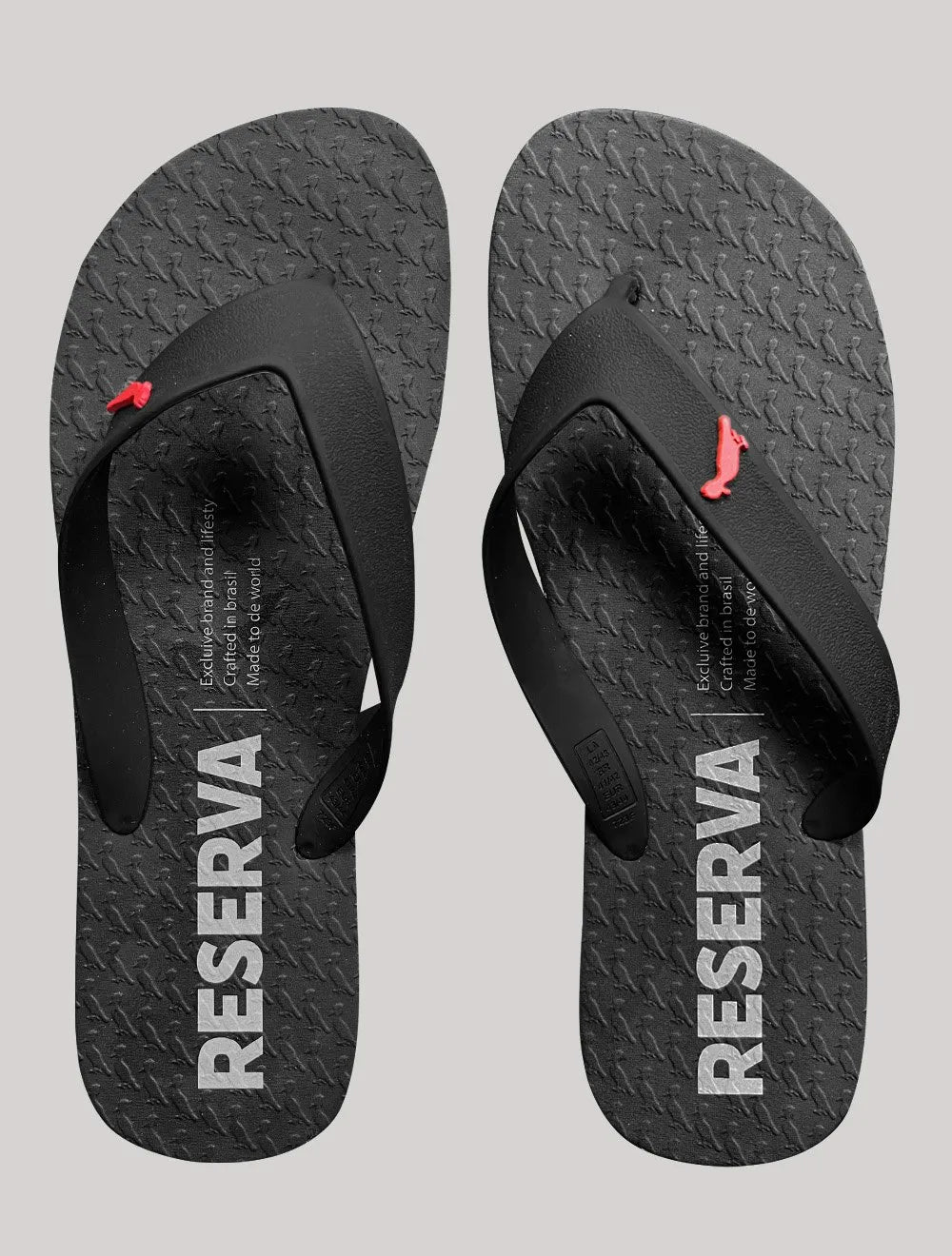 Chinelo Reserva Masculino RSV Made To The World Preto