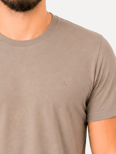 Camiseta Aramis Masculina Comfort Plus Mono Nape Logo Areia