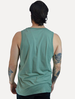 Regata John John Masculina New Regular Fit Rubber Logo Verde Claro