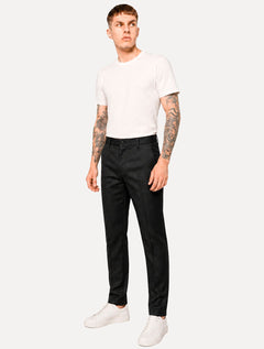 Calça Dudalina Masculina Chino Slim Soft Touch Preto