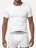 Cueca King & Joe Boxer Lisa Grey Logo Branca Pack 2UN