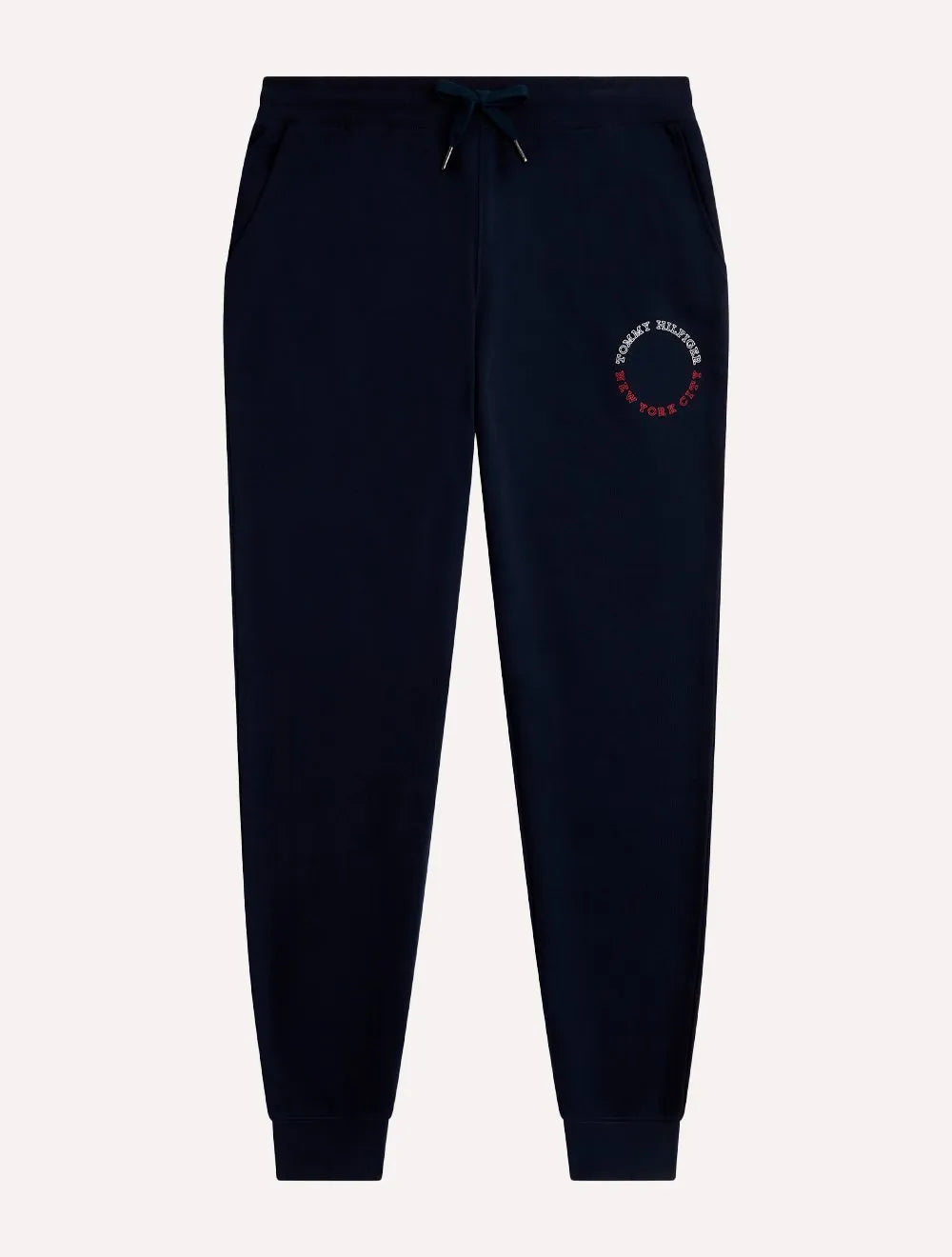 Calça Tommy Hilfiger Moletom Monotype Roundall Azul Marinho