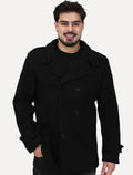 Casaco Dixen Fechamento Duplo Blazer Preto