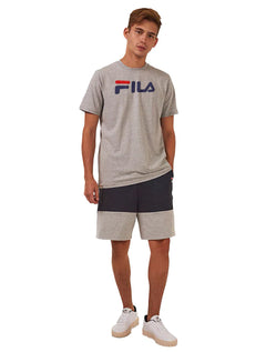 Camiseta Fila Masculina Letter Premium Cinza