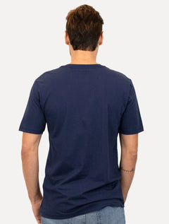 Camiseta John John Masculina JJ Logo Azul