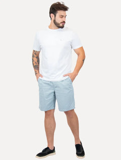 Bermuda John John Masculina Jogger Cannon Azul Celeste