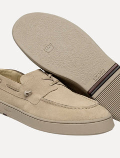 Tênis Osklen Masculino Soho Dockside Camurça Monochromatic Aveia
