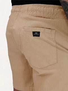 Short King & Joe Masculina Nylon Flex Colors Cáqui