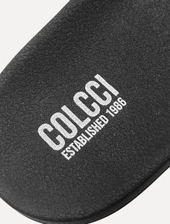 Chinelo Colcci Masculino Slide Bianca Preto