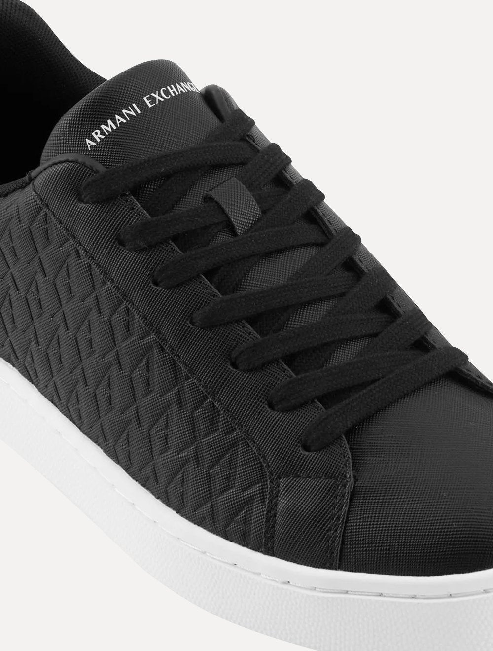 Tênis Armani Exchange Masculino London Logado Preto