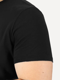 Camiseta Guess Masculina Rubber Est.1981 Stoned Preta