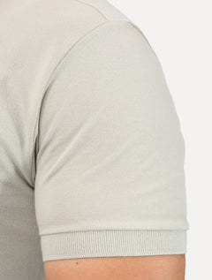 Polo Aramis Masculina Piquet Inner Detail Cáqui Claro