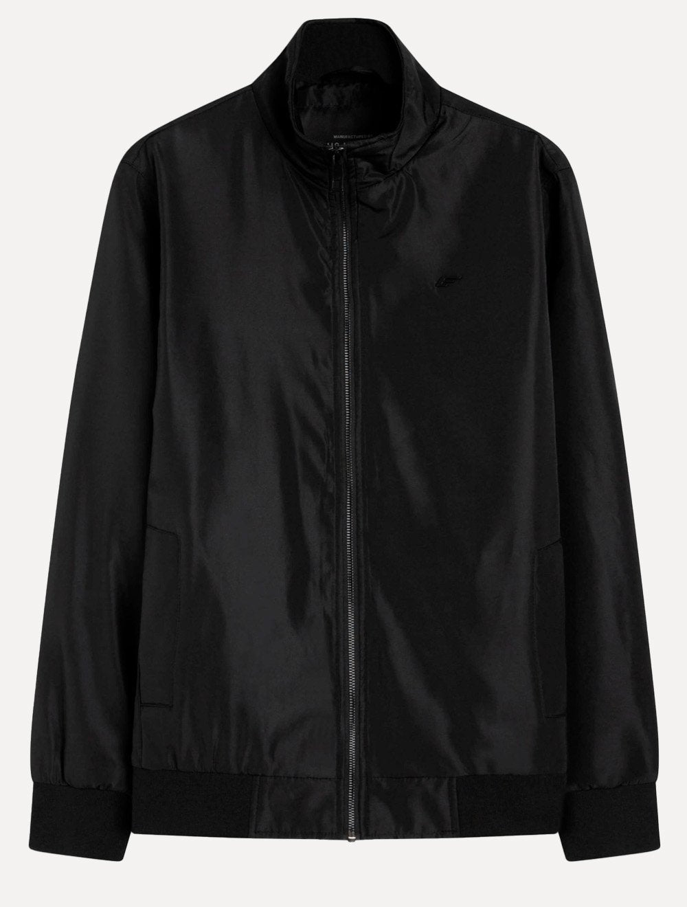 Jaqueta Ellus Masculina Nylon Padding Bomber Preta