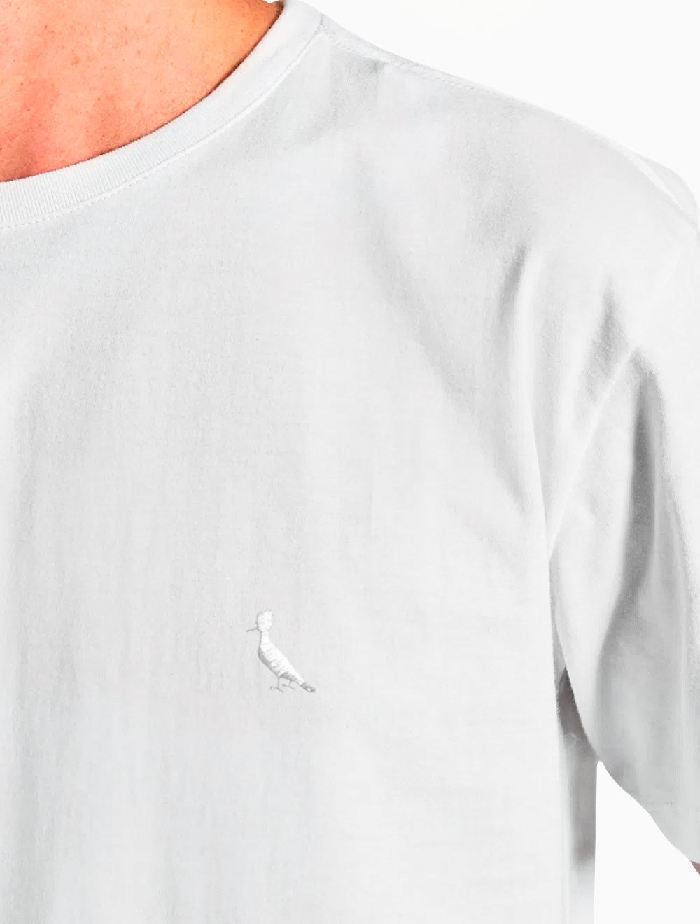 Camiseta Reserva Masculina Regular Pima Cotton Branca