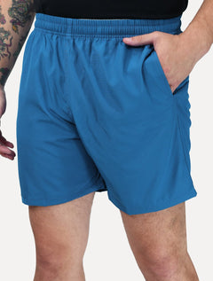 Short King & Joe Masculina Nylon Flex Colors Azul
